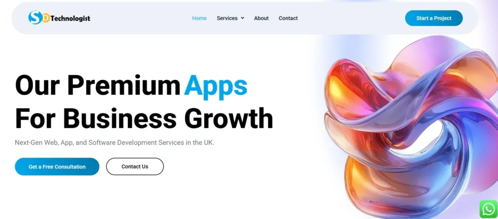 clean web design